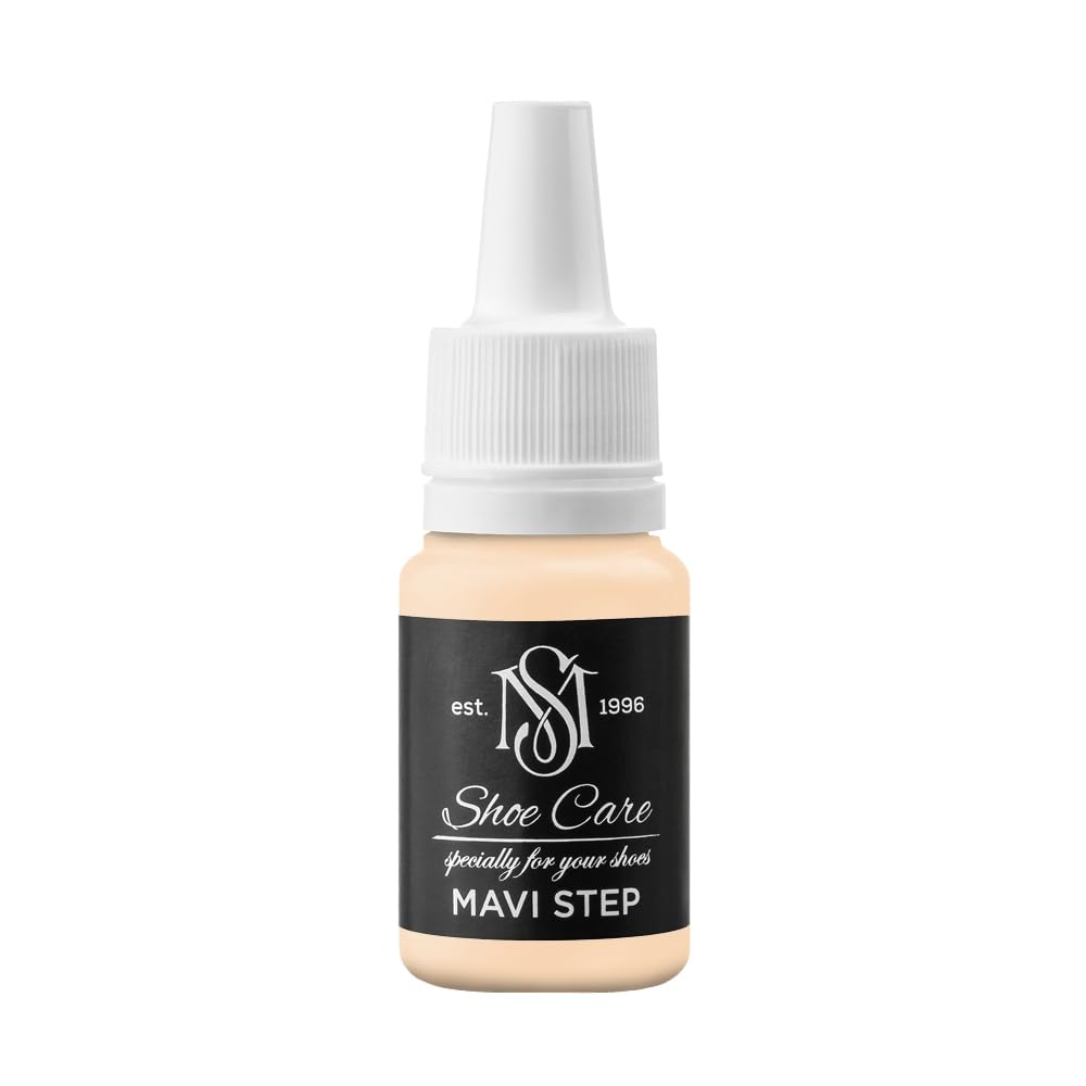 Peinture Cuir Haute Couvrance MAVI STEP Orange Chamoisé 10 ml