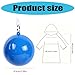 Kfwfuaee Portable Disposables Emergencys Raincoats, Foldable Keychain Raincoats, Ball Kits, Travel, Hiking, Fishing, Camping, Outdoor Disposables Rain Ponchoes