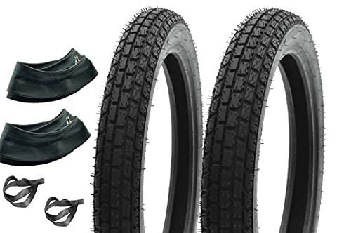 Juego de neumáticos Riesa 2,75-3,00 x 18 Reinforced, Classic 3, para MZ ES ETS TS 125 150
