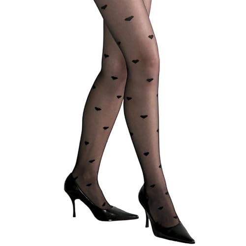 Meia-Calça fio 20 Corações Daniela 028