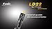 Fenix LD22 Flashlight, Black