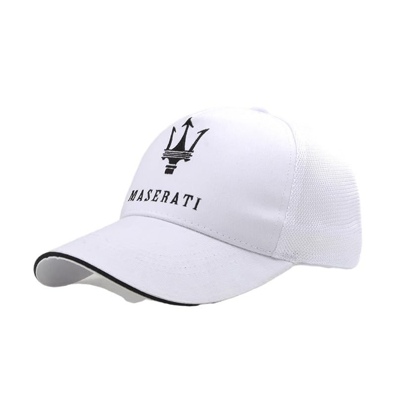 ALIEDA Baseball Cap, Men Snapback Cap, for Men Women Baseball Caps, Unisex for Men Hats, for Maserati Ghibli Quattroporte Levante GranTurismo GranCabrio