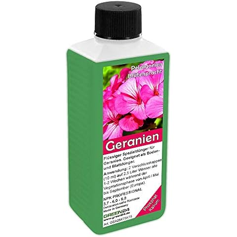 GREEN24 Geranien-Dünger Pelargonien Flüssigdünger HIGHTECH Cover