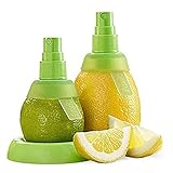 bingx 2pcs / Set jus de Citron Pulvérisateur, Manuel Jus d'orange Citrus Spray saveur fraîche, Salade de Citron pour Squeezer, Gadgets de Cuisine