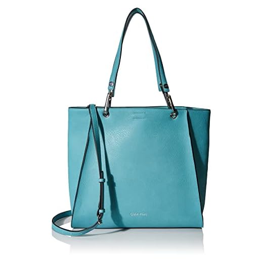 Calvin Klein Reyna North/South Tote, Turquoise