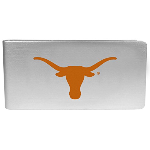 NCAA Siskiyou Sports Fan Shop Texas Longhorns Logo Money Clip Small Team Color