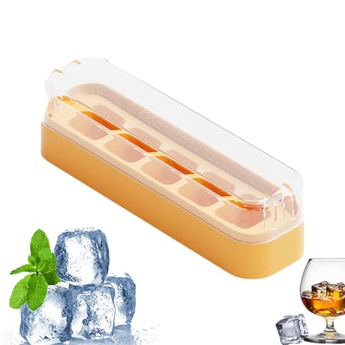 Chaies Cubitera flexible a prueba de fugas, con tapa, para hacer cubitos de hielo, para whisky, tequila, vodka, herramienta de bar