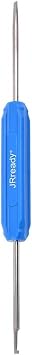 JRready DT series Solid contacts Pin removal tool DRK-RT1, Deutsch Connector Removal Tool, 90 Degree Hook+ Standard Flat Head Screw Driver, suitable for DT, DTM, DTV, DRB, DRCP and STRIKE connectors