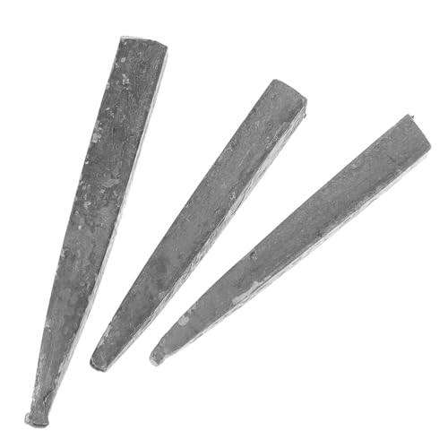 Mipcase 3pcs Hammer Accessory Sturdy Wedge Wooden Handle Wedges Iron Wedge Metal Wedge Practical Wedge Hammer Handle Wedge Hammer Wedge Replacement Wedge for Tool Iron Wedge