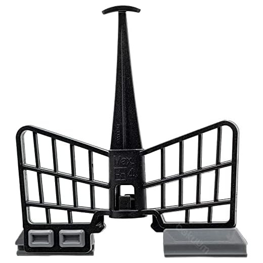 BAKUUM Mariposa para Cecotec Mambo 6090, 8090, 8590, 7090, 9090, 9590, 10070, 10090, 12090, 12090 Habana, Silver, Black. Accesorios y repuesto Robot Cocina, fabricado en España