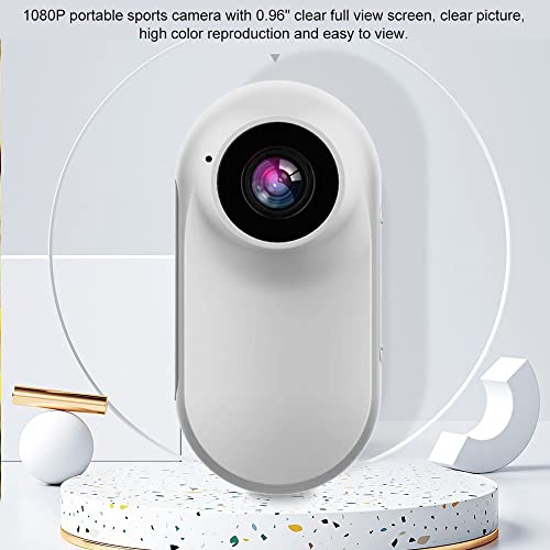 Moniss Câmera esportiva 1080P Câmera de ação portátil Câmera de gravação alta e clara à prova d'águ