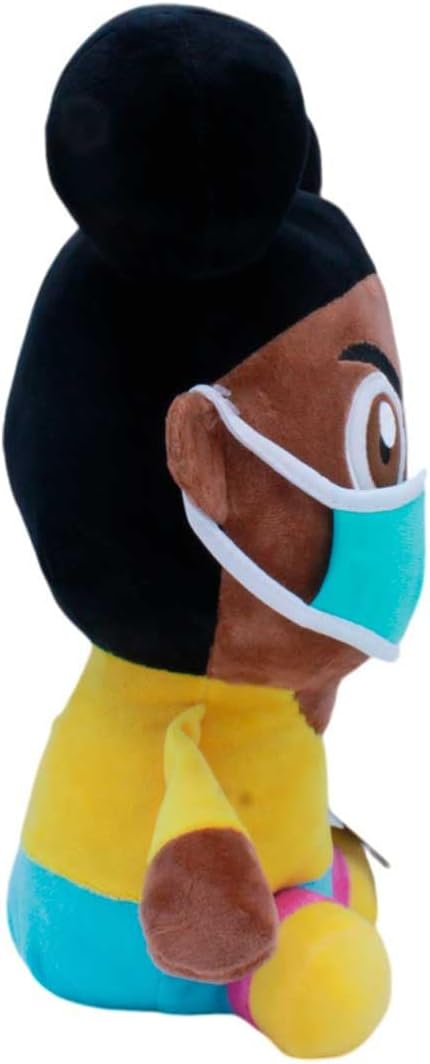 Amanda The Adventurer 12″ Mega Plush – Amanda The Adventurer - Just Toys Officially Licensed Oversized Soft Plush Figure for Fans & Collectors - Wooly