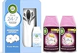Air Wick Freshmatic Max Starter-Set PURE Frische Wäsche 250ml + 2x Nachfüller Sommervergnügen 250ml