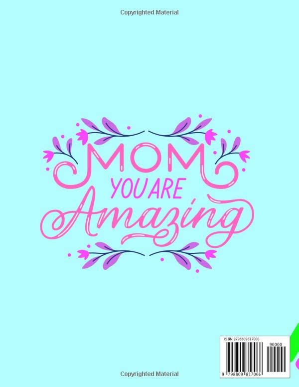 For My Mommy: Pictures, Quotes and Stickers Coloring Book & Scissor Skills for Kids. Make Sweet Gift for Mom. Mothers Day Coloring Book for Kids. ... and Paste Workbook.: Scissor Cutting Gluing image 3