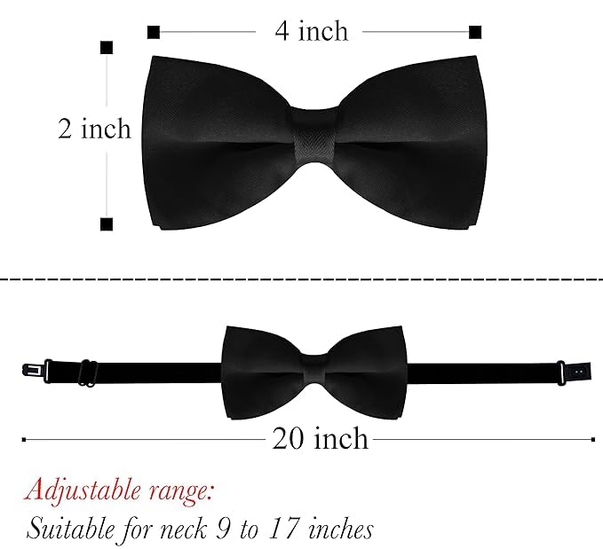 TRUFLAIR Boys Suspenders - Adjustable Elastic Y Back and Strong Clips - Various Solid Colors (Y Set Black) 1