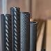 2pcs/lot Length 500mm Carbon Fiber Tube 3K Twill Matte for Aircraft(2pcs 8x6x500mm)