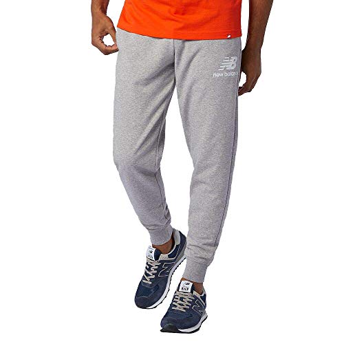 New Balance Men's Nb Essentials Stacked Logo Sweatpant, Athletic Grey , 3X-Large #TOP16