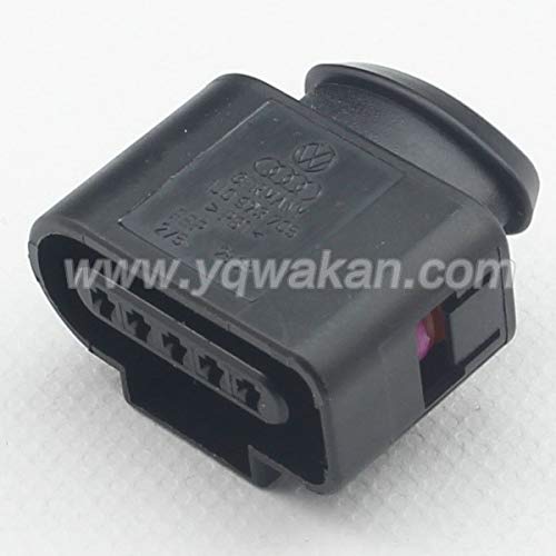 Davitu Electrical Equipments Supplies - 5sets 5pin Auto Electri harness plug cable connector 1J0 973 705 - (Color: 100sets)