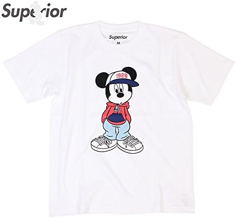 Amazon Superior S Mickey S S Tee スペリオール ディズニー ミッキー 半袖 Tシャツ ストリート系 B系 Hiphop Reggae メンズ Tシャツ カットソー 通販