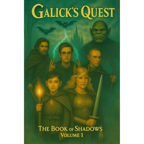 Galick's Quest: The Book of Shadows - Volume One Audiolibro Por David M. Carner arte de portada
