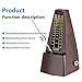 Neewer NW-707 Square Wind up Mechanical Metronome with Accurate Timing and Tempo for Piano Guitar Bass Drum Violin and Other Musical Instruments Ideal for Music Lovers