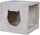 Trixie 44090 Kuschelhöhle für Regal, 33 × 33 × 37 cm, lichtgrau