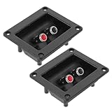 Borne de liaison de haut-parleur : ce terminal de connecteurs de haut-parleurs est spécialement créé pour les personnes qui aiment construire leurs propres haut-parleurs et caissons de basses, bornes de haut-parleurs