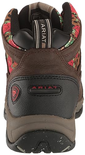 ARIAT Women's Terrain Eco Boot - Java/Leopard Roses, 5.5 Medium