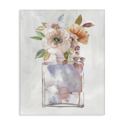 Contemporary Floral Bouquet, 16 x 20 Inch Canvas Wall Art