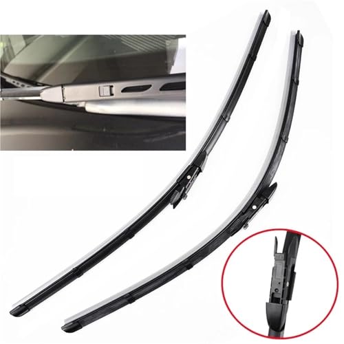 Balais d'essuie-glace avant aérodynamiques pour BMW E60 E61 E63 E64 2004-2010 - 6