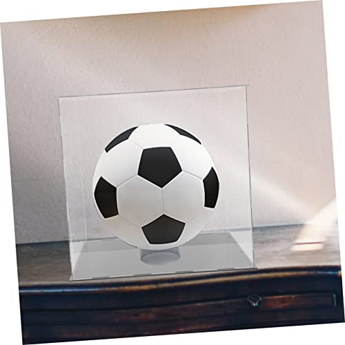 DOITOOL Caixa Caixa De Exibição De Futebol Caixa De Exibição De Luva De Boxe Modelo De Exibição De C
