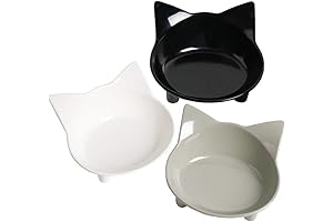 Skrtuan Plastic Cat Bowls