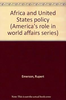Hardcover Africa and United States Policy Book