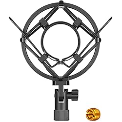 Microfono Condensador Neewer Neewer Universal 45MM Microphone Montura de Choque para Micrófono de Condensador de Diámetro 43MM-46MM (Negro)