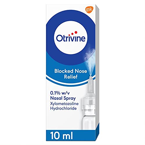 Otrivine 10ml Adult Metered Dose 0.1% Nasal Spray