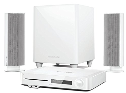Harman Kardon BDS 480W, Weiß - Heimkinosystem, Blu-ray-Player, 130 W, 3D-fähig, WLAN, NFC, Bluetooth