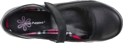 Hush Puppies Pep Rally Mary Jane (Little Kid/Big Kid),Black,12 M Little Kid #TOP4
