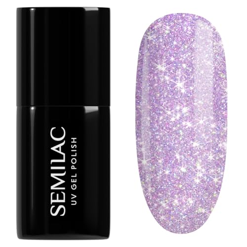Miniatura 6 de Semilac Esmalte de uñas UV Hybrid 242 Pink Sands 7 ml