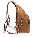 ROUROU Soft Leather Backpack for Women Large Capacity Handbag Fashion Satchel Casual Backpack Lightweight Purse