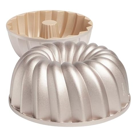 Erreke Rose Gold Fluted Cake Tin Cover