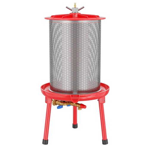 idropressa per frutta da 40 litri in acciaio inox, 3 bar, con membrana, pressa ad acqua