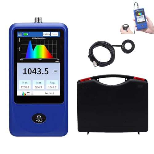 Medidor de iluminancia espectral preciso para optimizar la luz en fotografía y jardinería 2