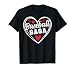 Baseball Gaga Heart Gaga Of A Baseball Player Gaga T-Shirt