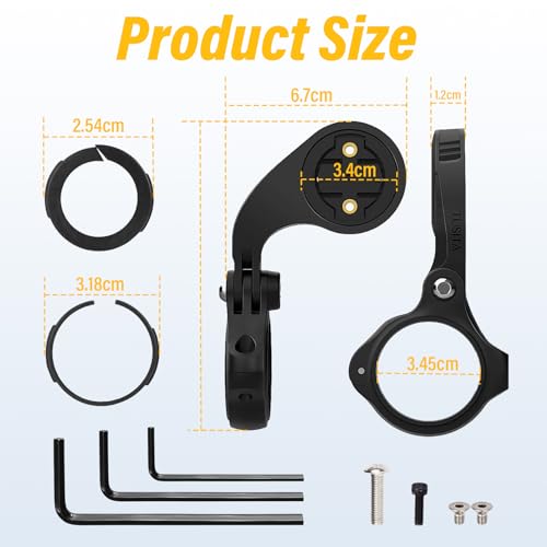 Fahrrad Halterung für Garmin Edge 540 530 520 510 500 840 830 820 810 800 200 130 25 20 1000 1030 1040 Plus XOSS G/G+ iGPSPORT GPS Fahrradcomputer Halter Fahrradhalterung Rennrad Lenkerhalterung