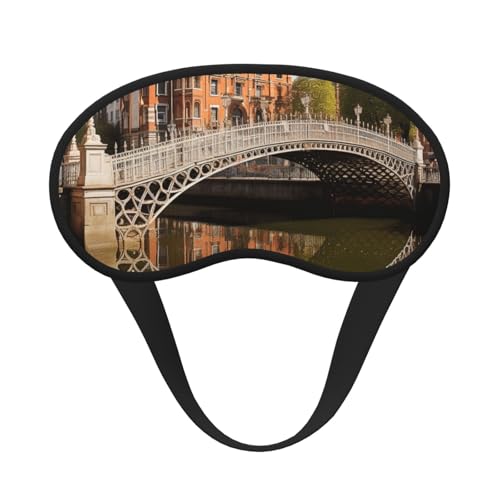 Dublin Ha Penny Bridge Eye Mask for Sleep & Travel