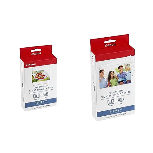 Kit Canon KP-36IP complet avec encre et 36 feuilles stickers