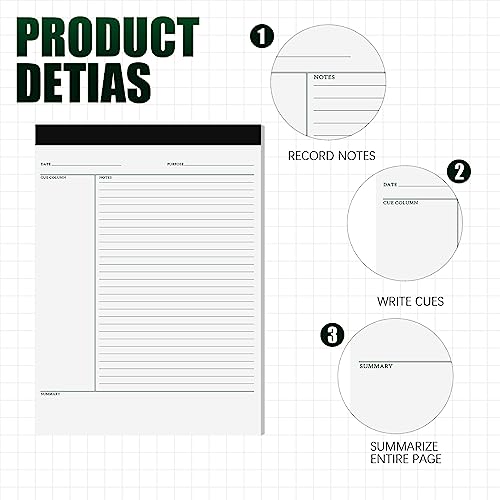 Bloc-notes ligné blanc PerKoop pour ne plus manquer d'espace au bureau - 4