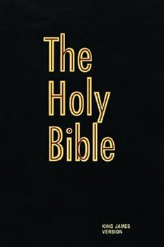 Hardcover KJV Holy Pew Bible - Black Book