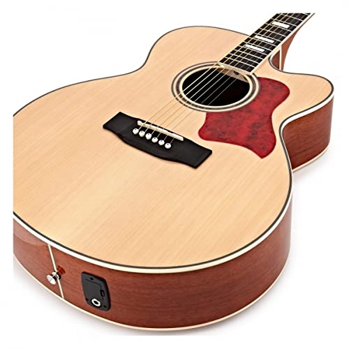 Gear4music JB-200 Jumbo Guitare Electro Acoustique with 4 Band EQ Pre - Les Beatles, Paul McCartney, John Lennon, RIngo Starr, George Harrison Gear4music JB-200 Jumbo Guitare Electro Acoustique with 4 Band EQ Pre – Image 4