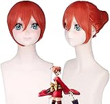 Pelucas Para GINTAMA Kagura, Cosplay Anime Costume ​Postizos Para Uso Diario Y Juegos Rol Masquerade Halloween Traje Fiesta